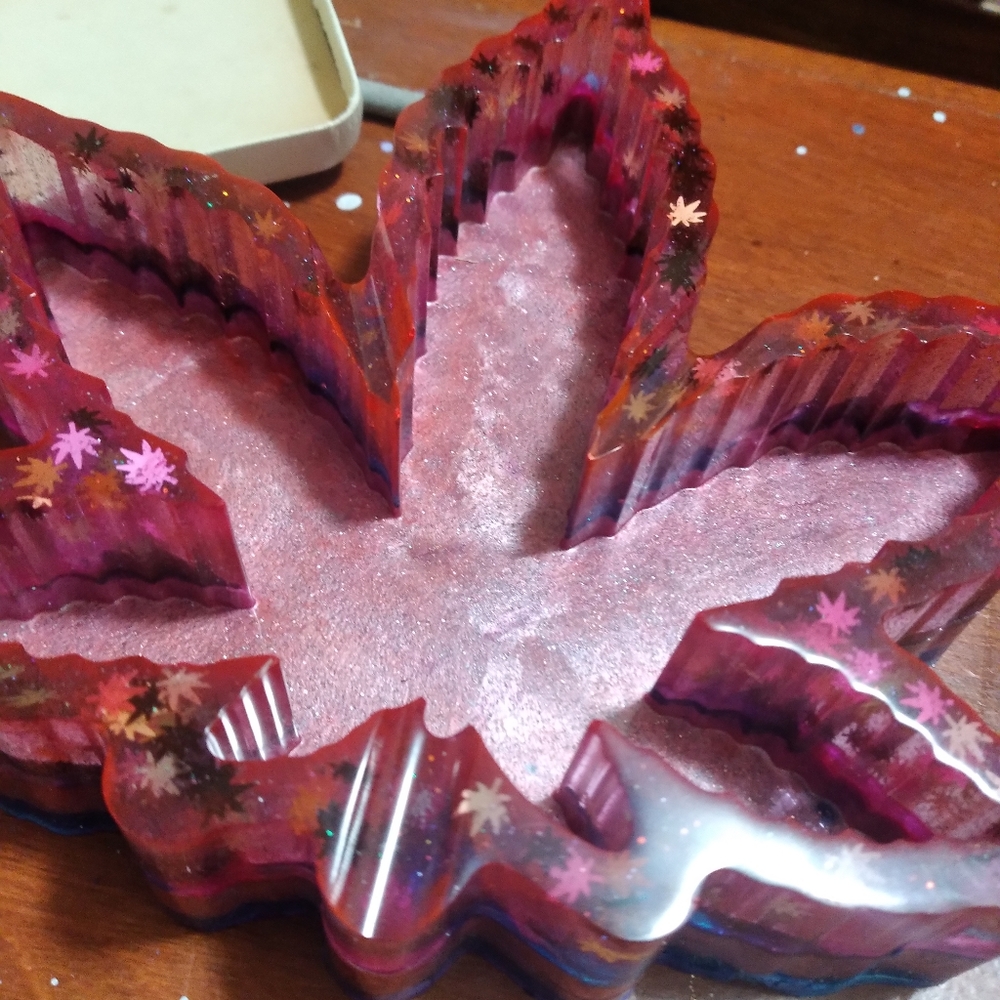MaryJane Resin Ashtray